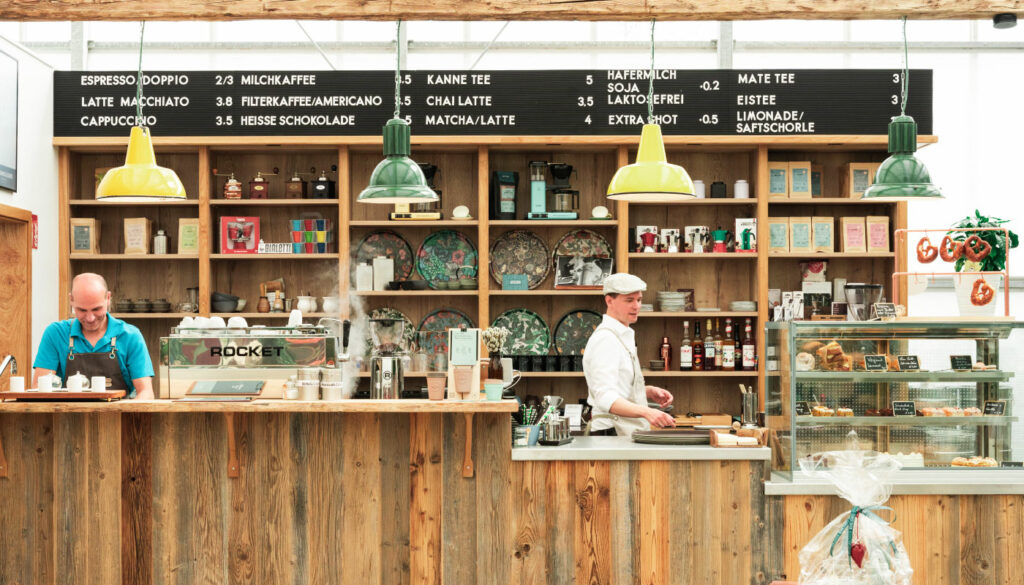 Café im Glashaus Beans & Leaves Kaffeemanufaktur GmbH